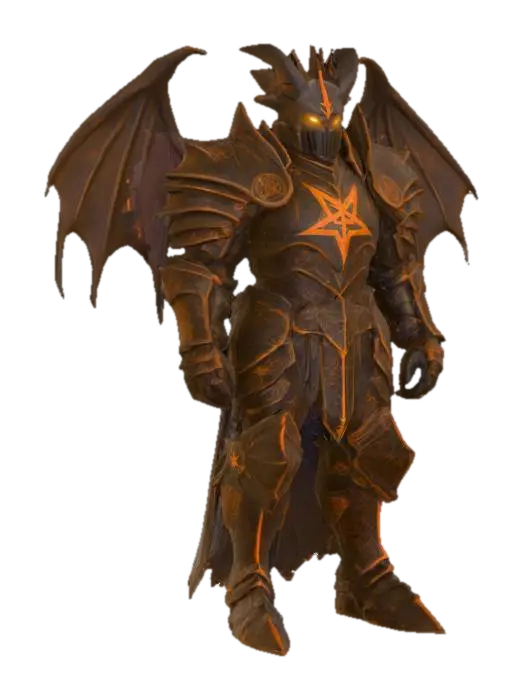 3D model for Infernal Warlord, #PBR#