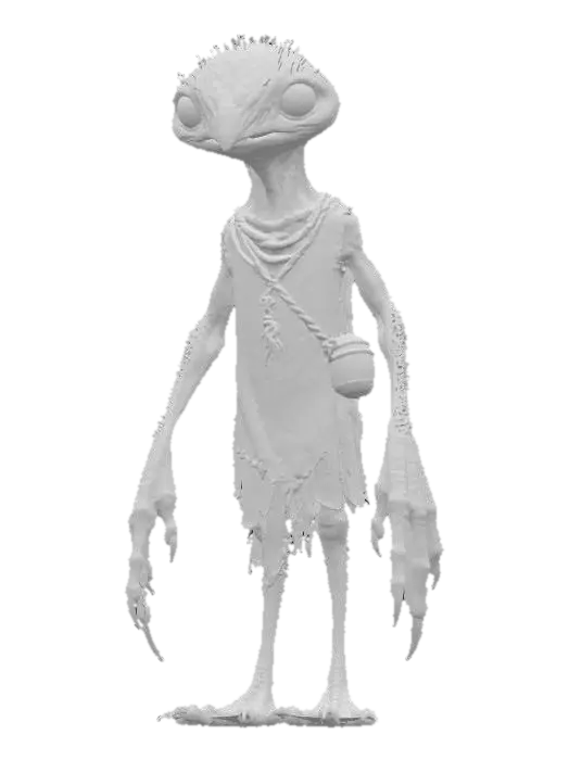 3D model for Alien Wanderer
