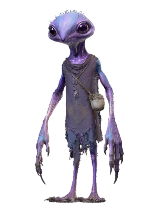 3D model for Alien Wanderer