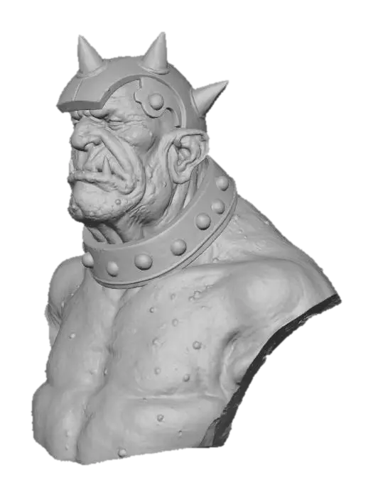 3D model for Spiked Warrior, #villain#