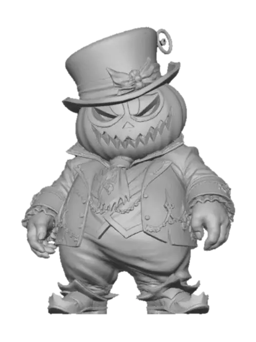 3D model for Pumpkin Gentleman