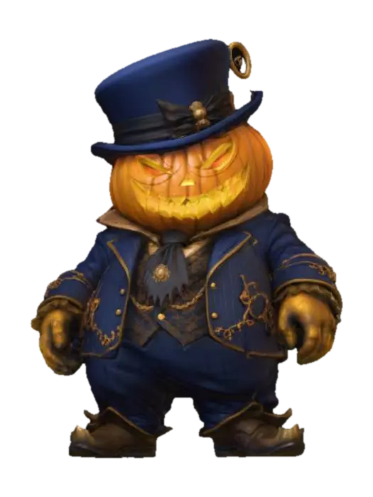 3D model for Pumpkin Gentleman