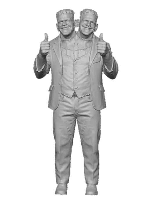 3D model for Double Thumbs Up, #Halloween2025#