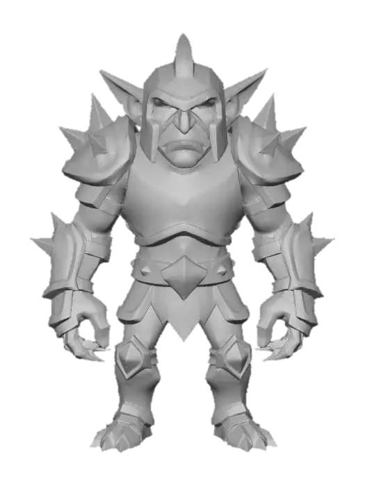 3D model for Goblin Warrior