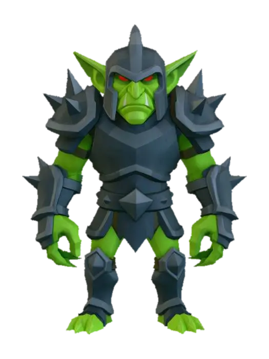 3D model for Goblin Warrior