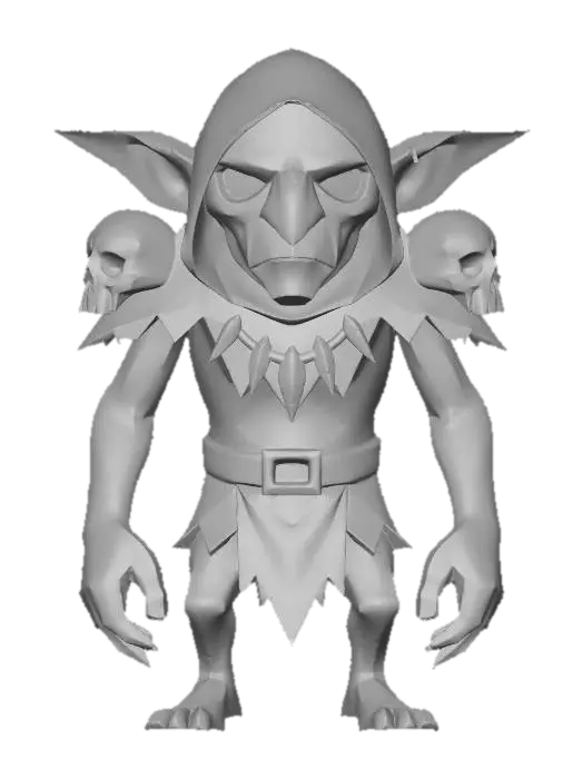 3D model for Goblin Shaman
