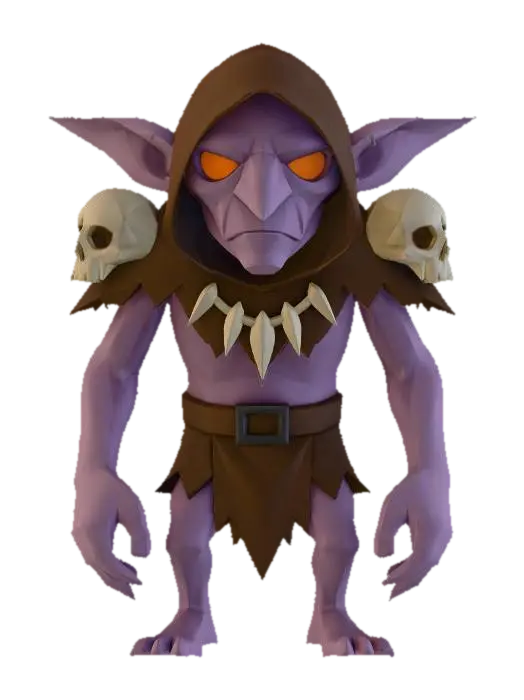 3D model for Goblin Shaman