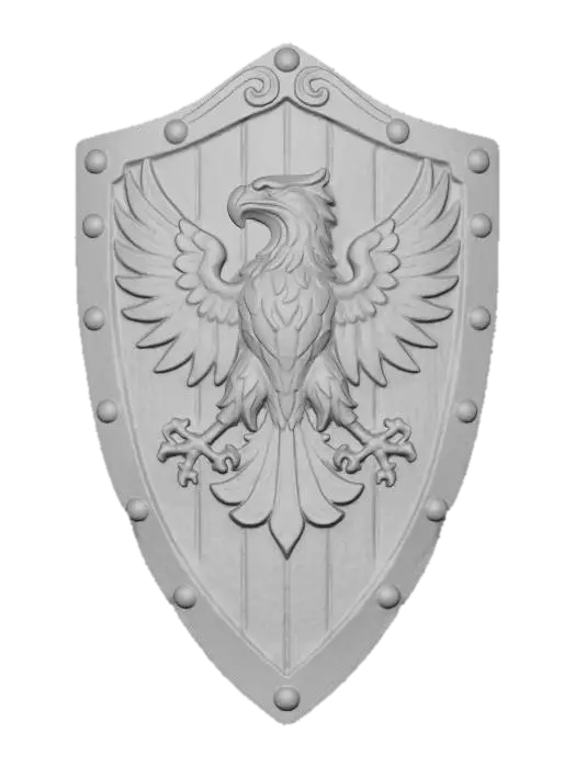 3D model for Eagle Crest Shield