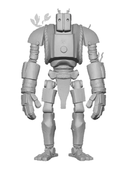 3D model for Rustic Guardian