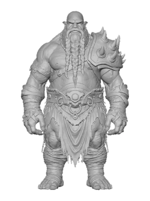 3D model for Giant Warrior’s Fury