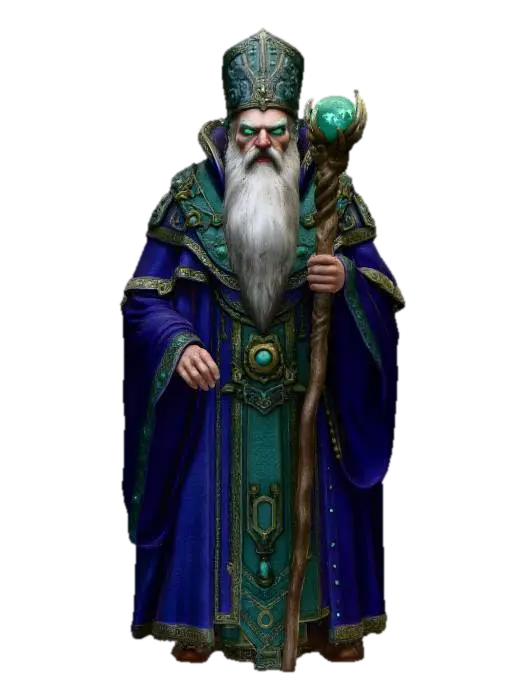 Archmage's Dominion - Realm 3D model, vytvořený pomocí AI