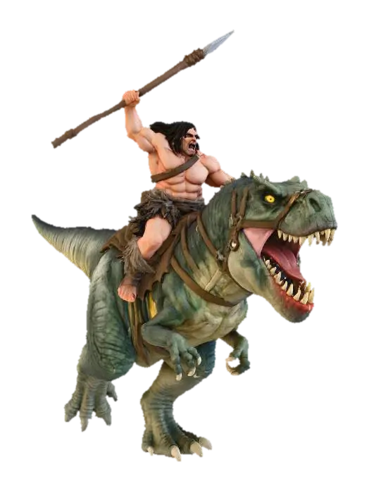 Dinosaur Rider Adventure - Exploration 3D model, vytvořený pomocí AI