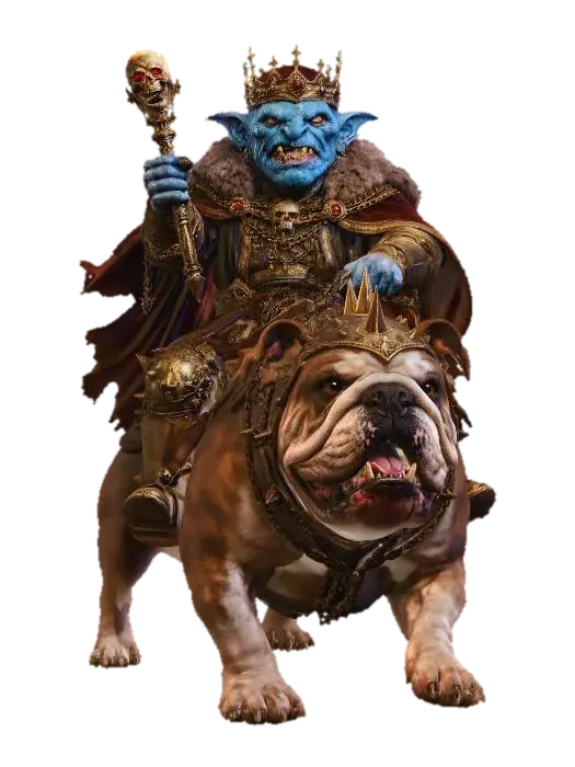 king - Sovereign 3D model, vytvořený pomocí AI