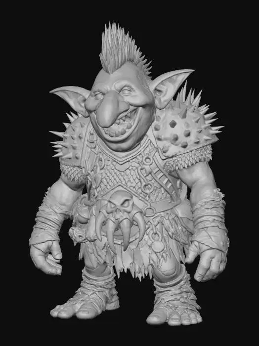 3D model for Spikeclaw Warlord