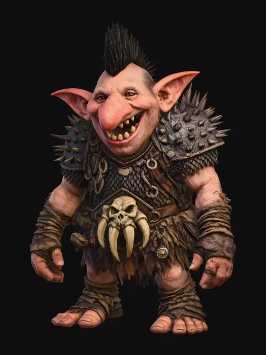 3D model for Spikeclaw Warlord