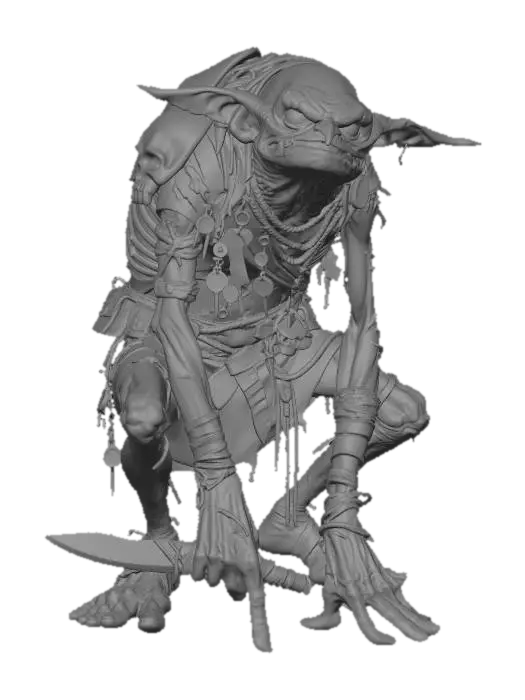 3D model for Relicbound Goblin Warlord