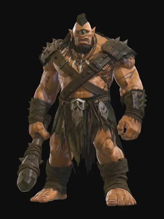 3D model for Cyclopean Warlord