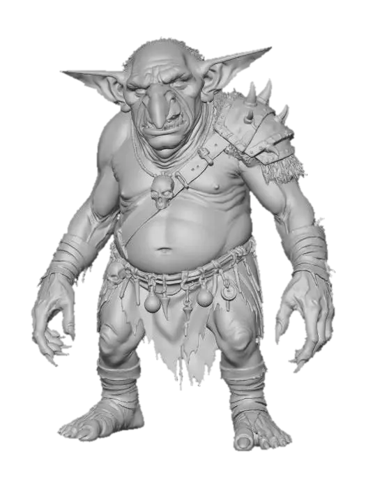 3D model for Skullbound Warlord