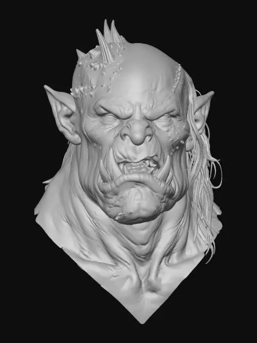 3D model for Ironjaw Berserker