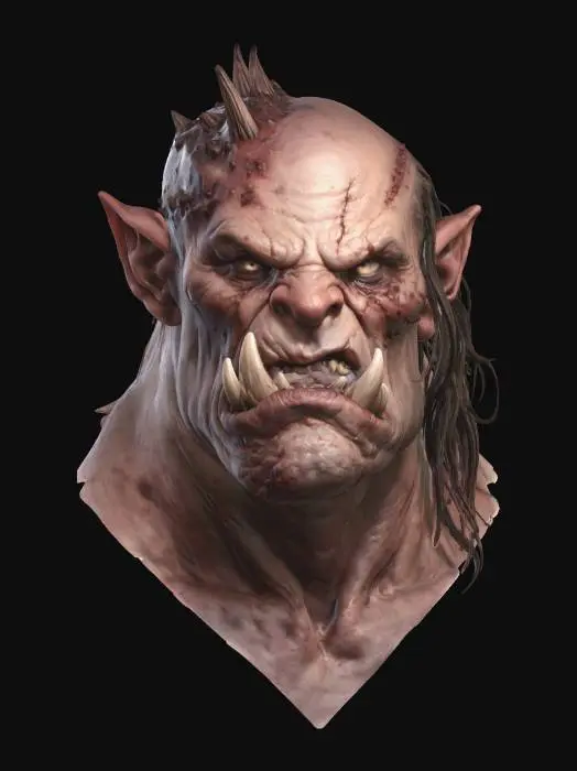 3D model for Ironjaw Berserker
