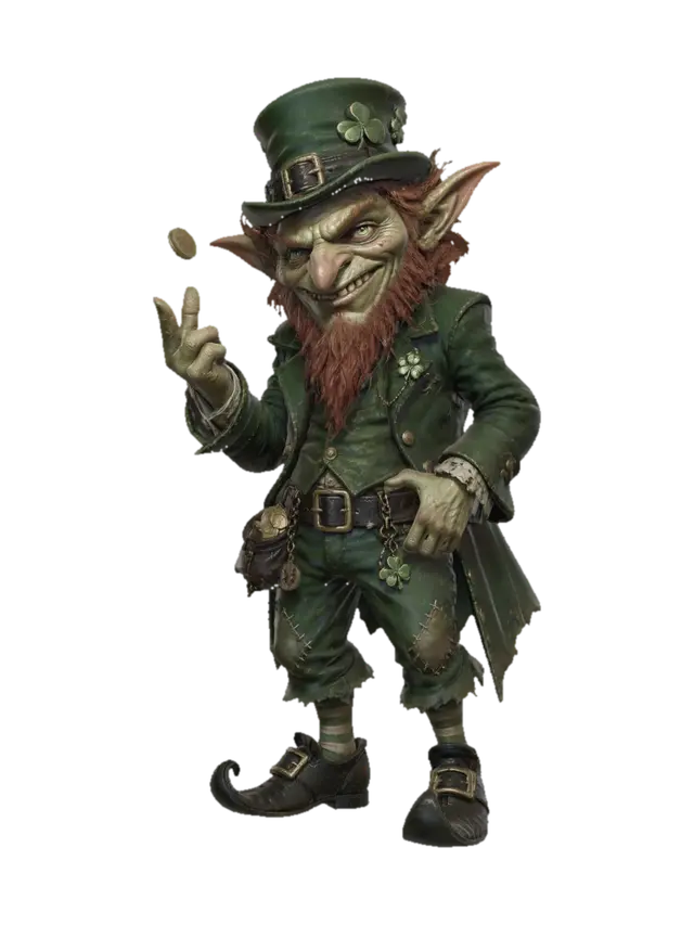 Emerald Gambler - Masquerade 3D model, vytvořený pomocí AI