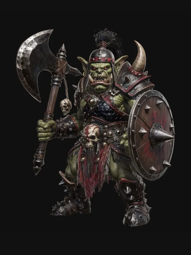 3D model for Ironskull Warlord