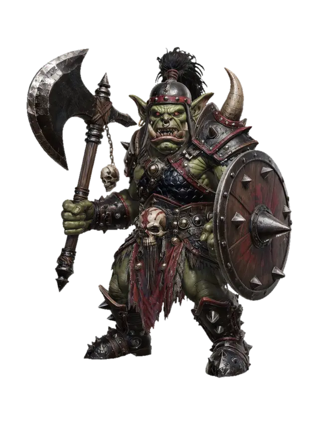 3D model for Ironskull Warlord