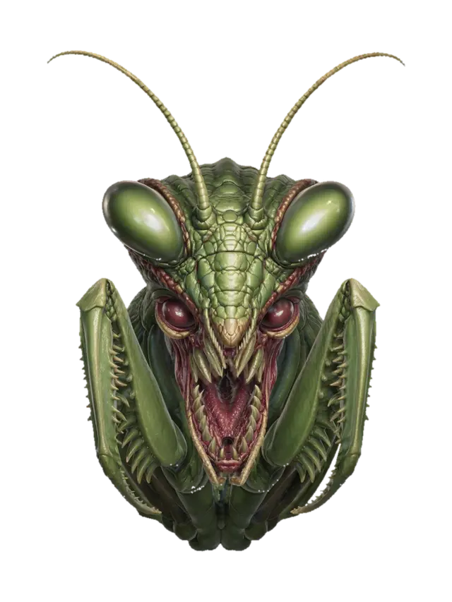 Verdant Predator - Predatory 3D model, vytvořený pomocí AI