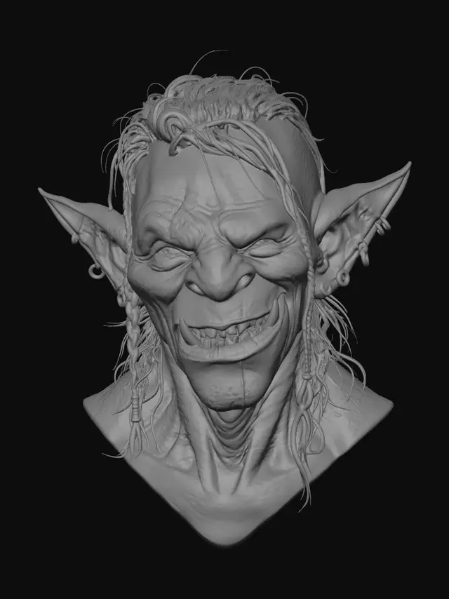 3D model for Bloodstained Goblin