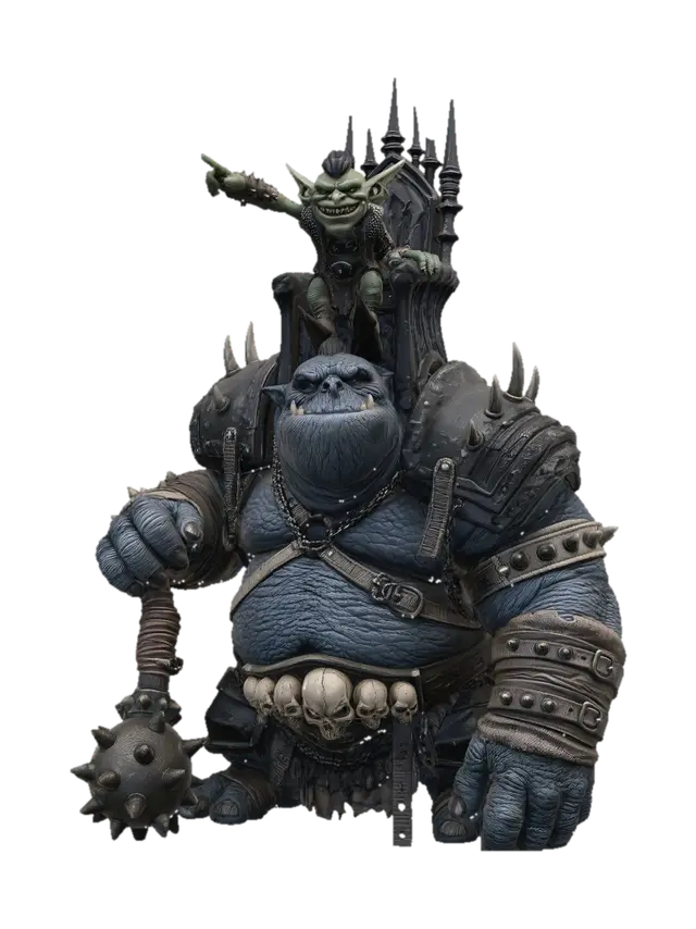 3D model for Goblin on the Ogre Throne