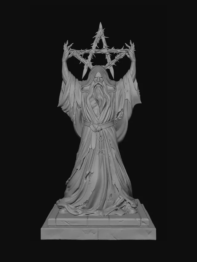 3D model for Ascension of the Thorned Star