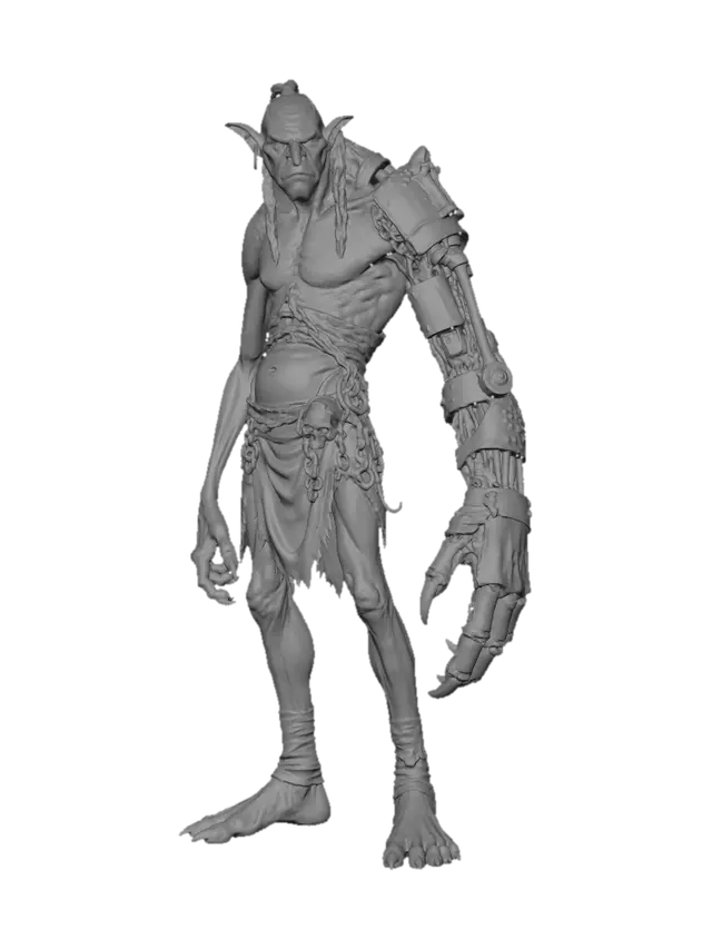 3D model for Ironbound Ogre
