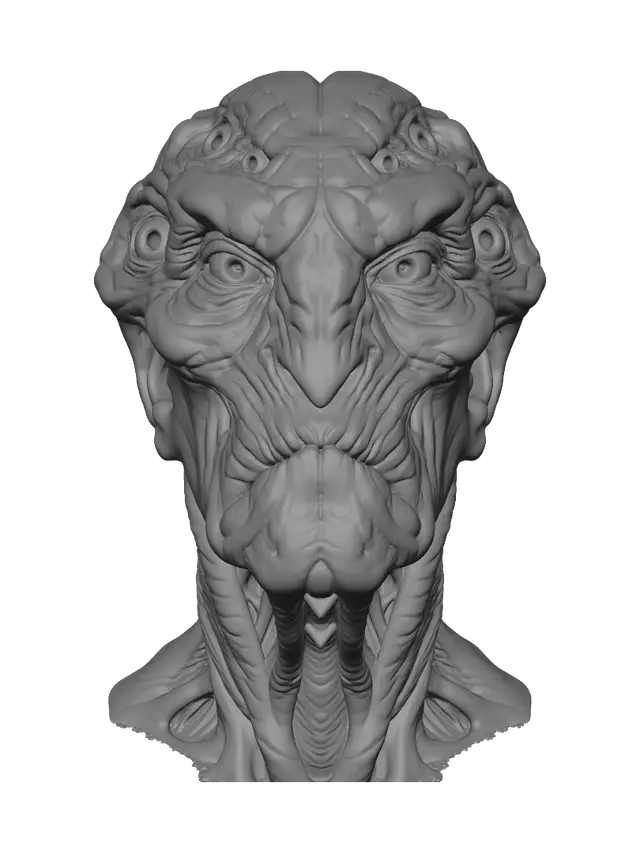 3D model for Many-Eyed Oracle