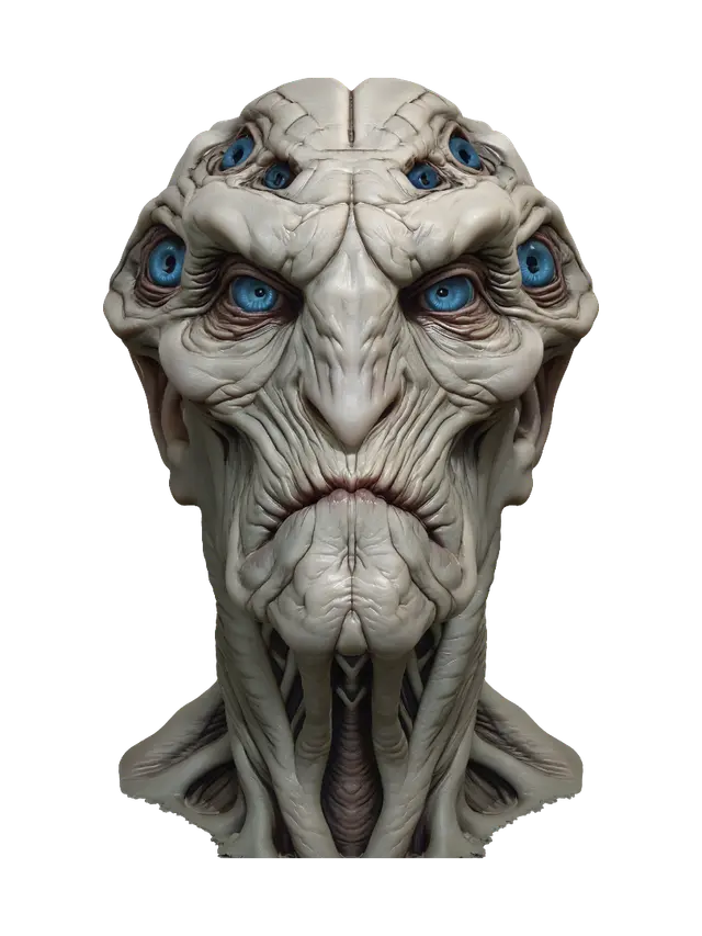 3D model for Many-Eyed Oracle