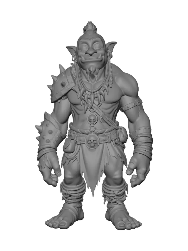 3D model for Glyphbound Orc