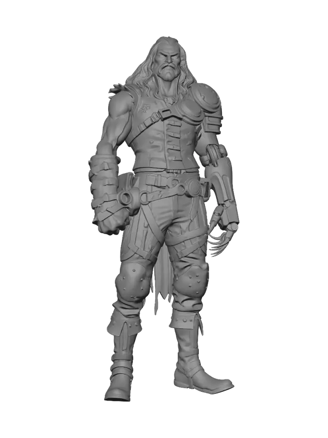 3D model for Ironbound Berserker