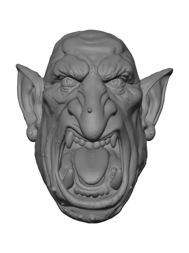 3D model for Gnarled Ogre