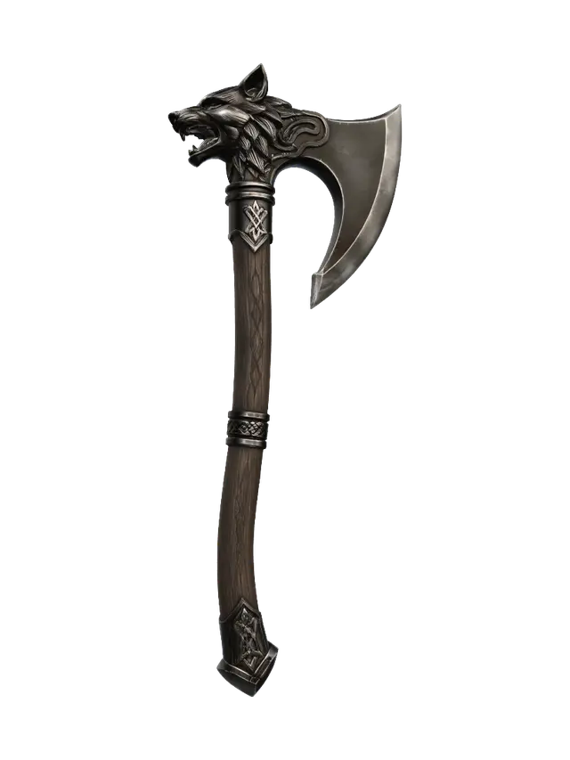 3D model for Fenrir's War Axe
