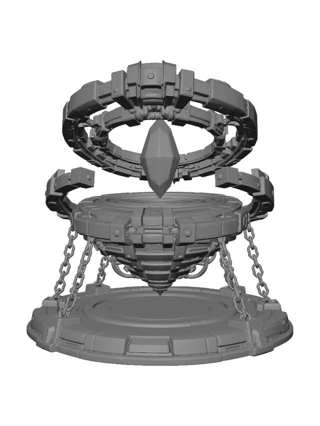 3D model for Ember Crystal in the Ring of Steel