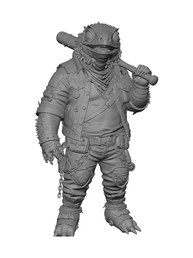 3D model for Wasteland Gecko Berserker