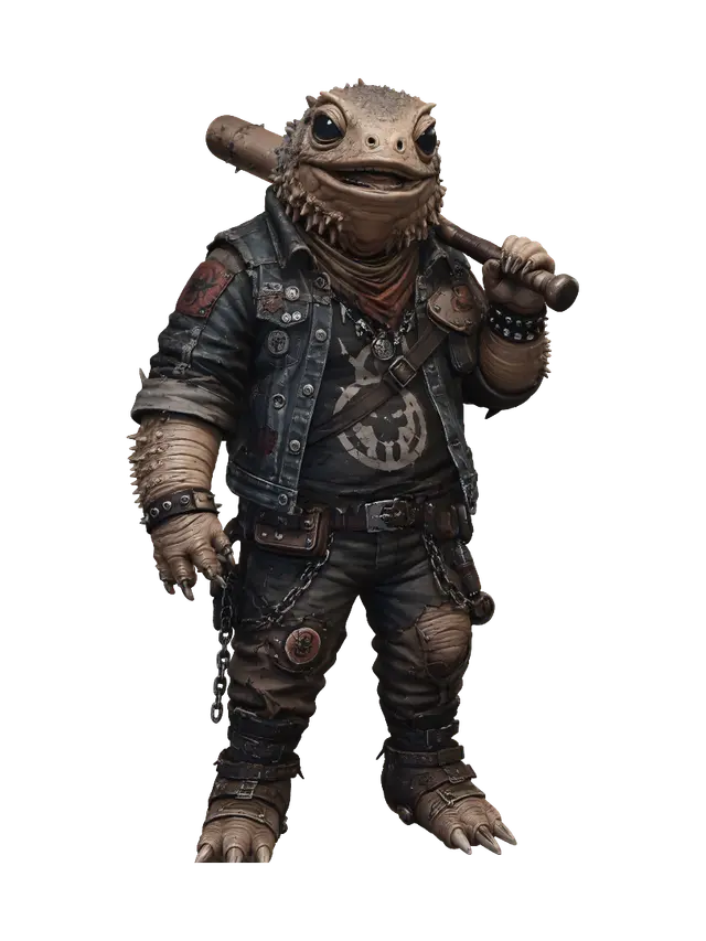 3D model for Wasteland Gecko Berserker