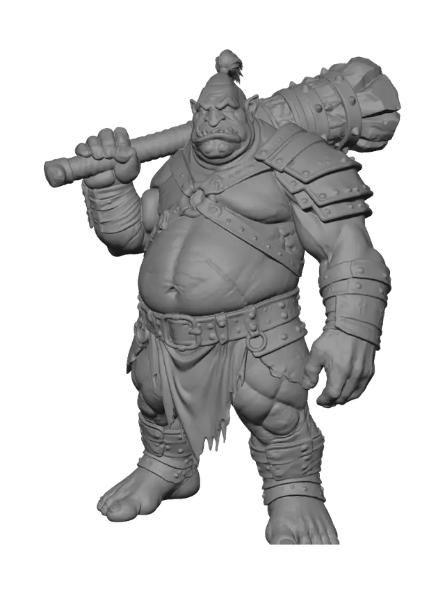 3D model for Stonebreaker Ogre