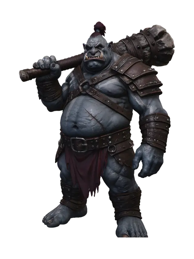 3D model for Stonebreaker Ogre