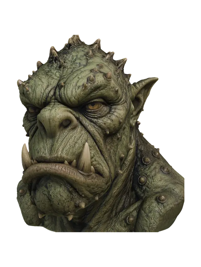 3D model for Emerald Spiked Ogre