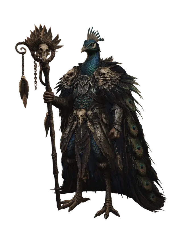 3D model for Skullfeather Warlord