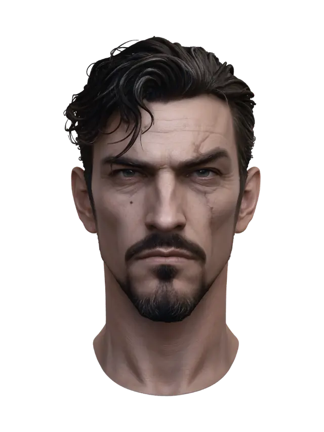 3D model for Relentless Gaze