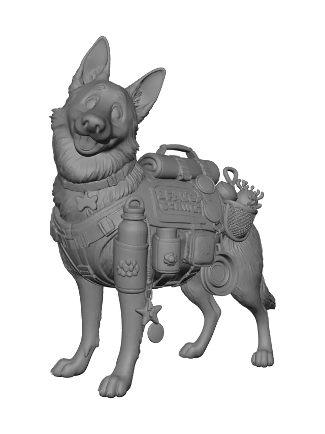 3D model for Beach Buddy on Duty