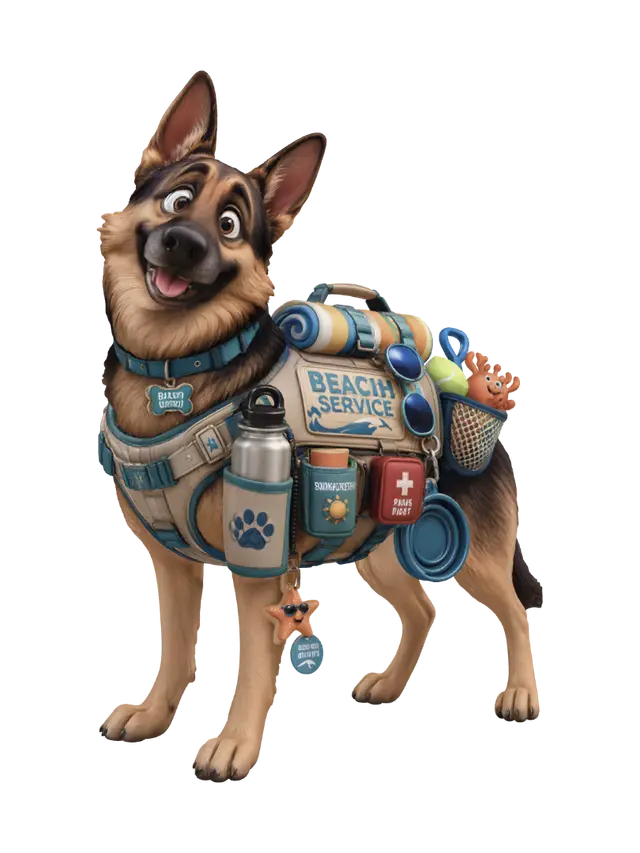 3D model for Beach Buddy on Duty