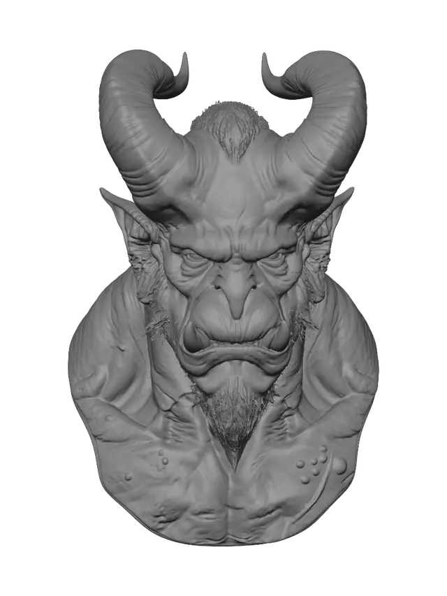 3D model for Crimson Rune Harbinger