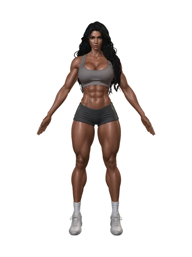 Strength in Symmetry 3D model, vytvořený pomocí AI